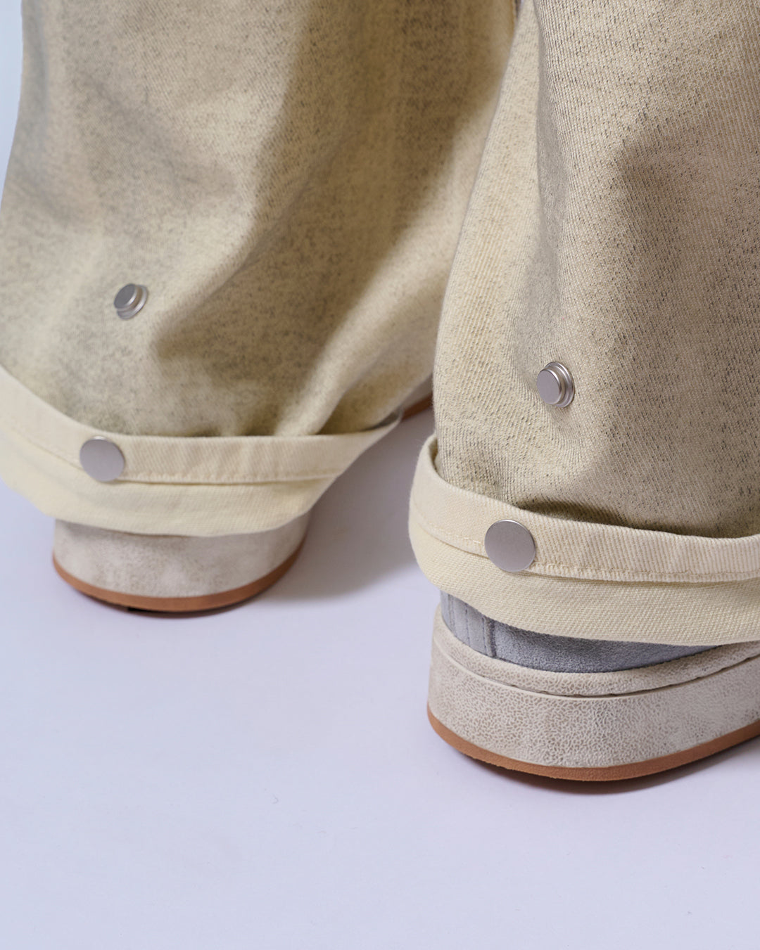 Breaking System East Logo Denim Pants