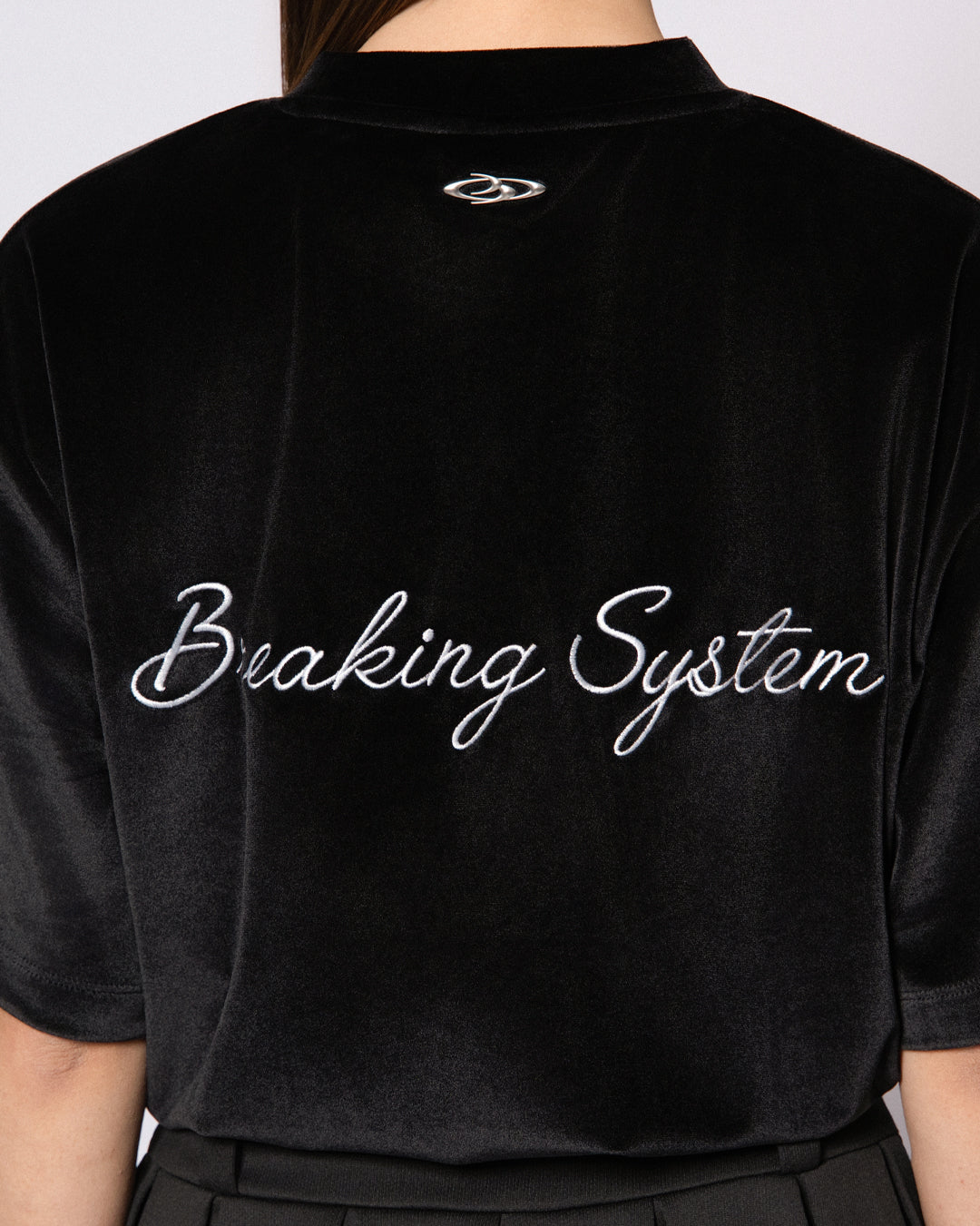 BREAKING SYSTEM NIGHT VELOUR TEE