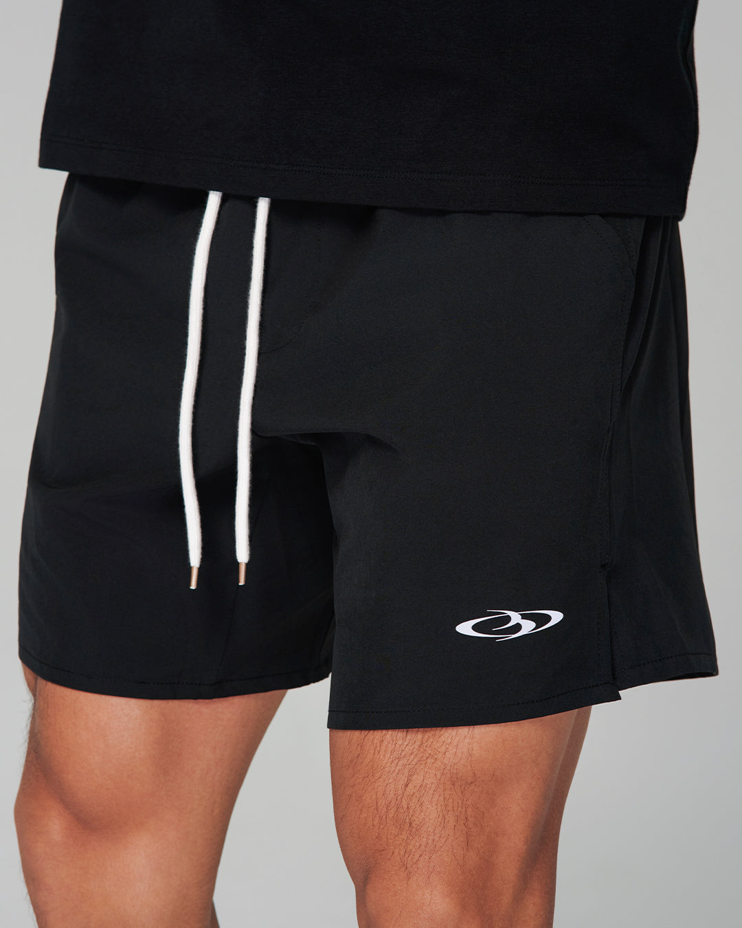 Breaking System Black Athleisure Move Short