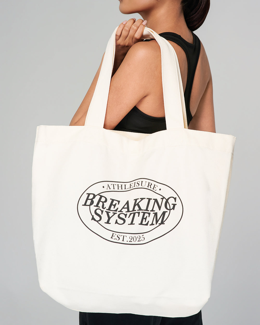 Breaking System Ecru Tote Bag