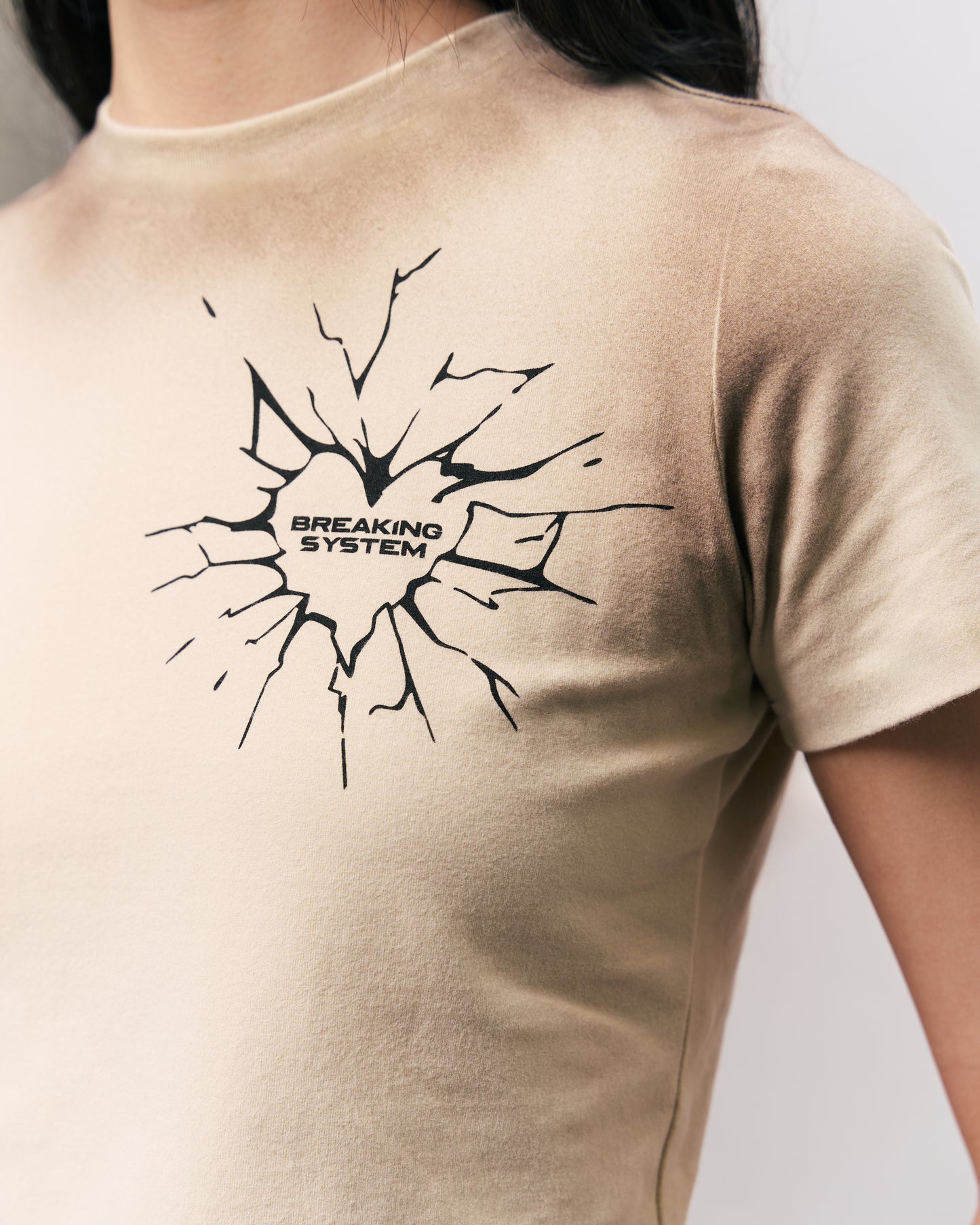 BREAKING SYSTEM BREAKING YOUR HEART BABY TEE