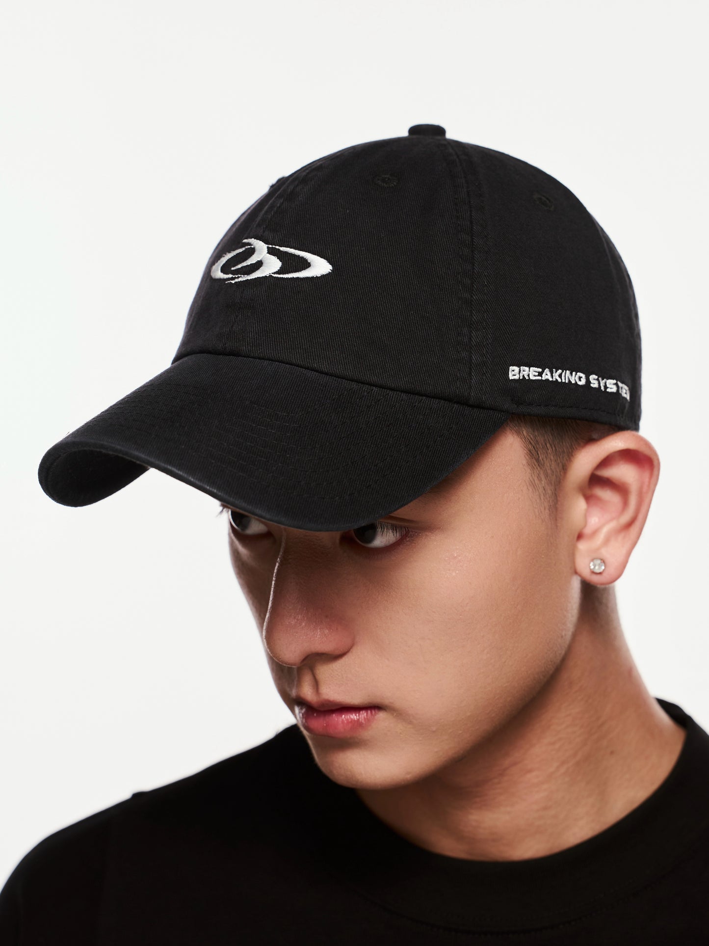Breaking System Black Cap -Malaysia Streetwear-Adjustable Unisex Cap
