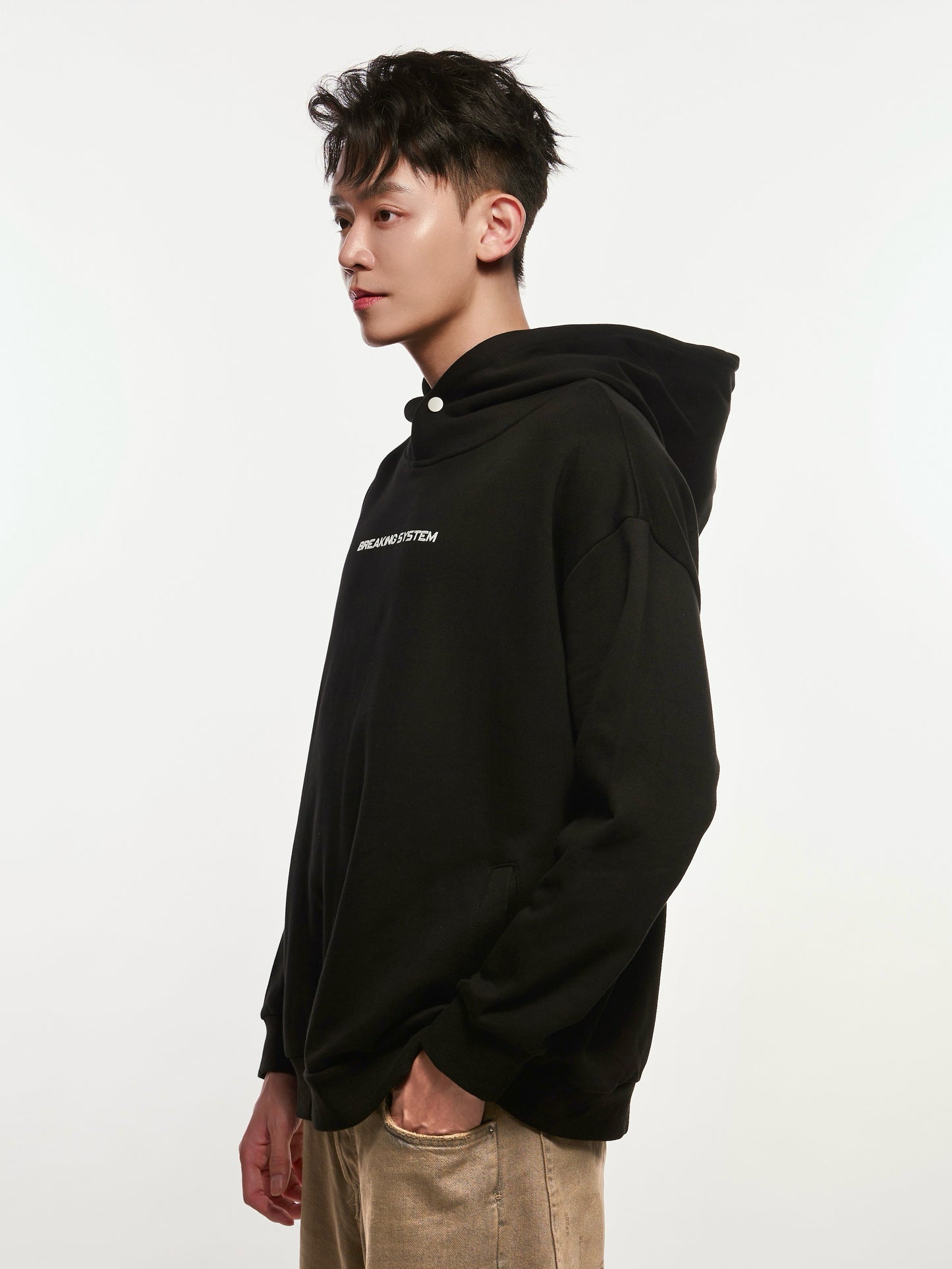 Breaking System Black Hoodie — Malaysia Streetwear — Premium Hoodie