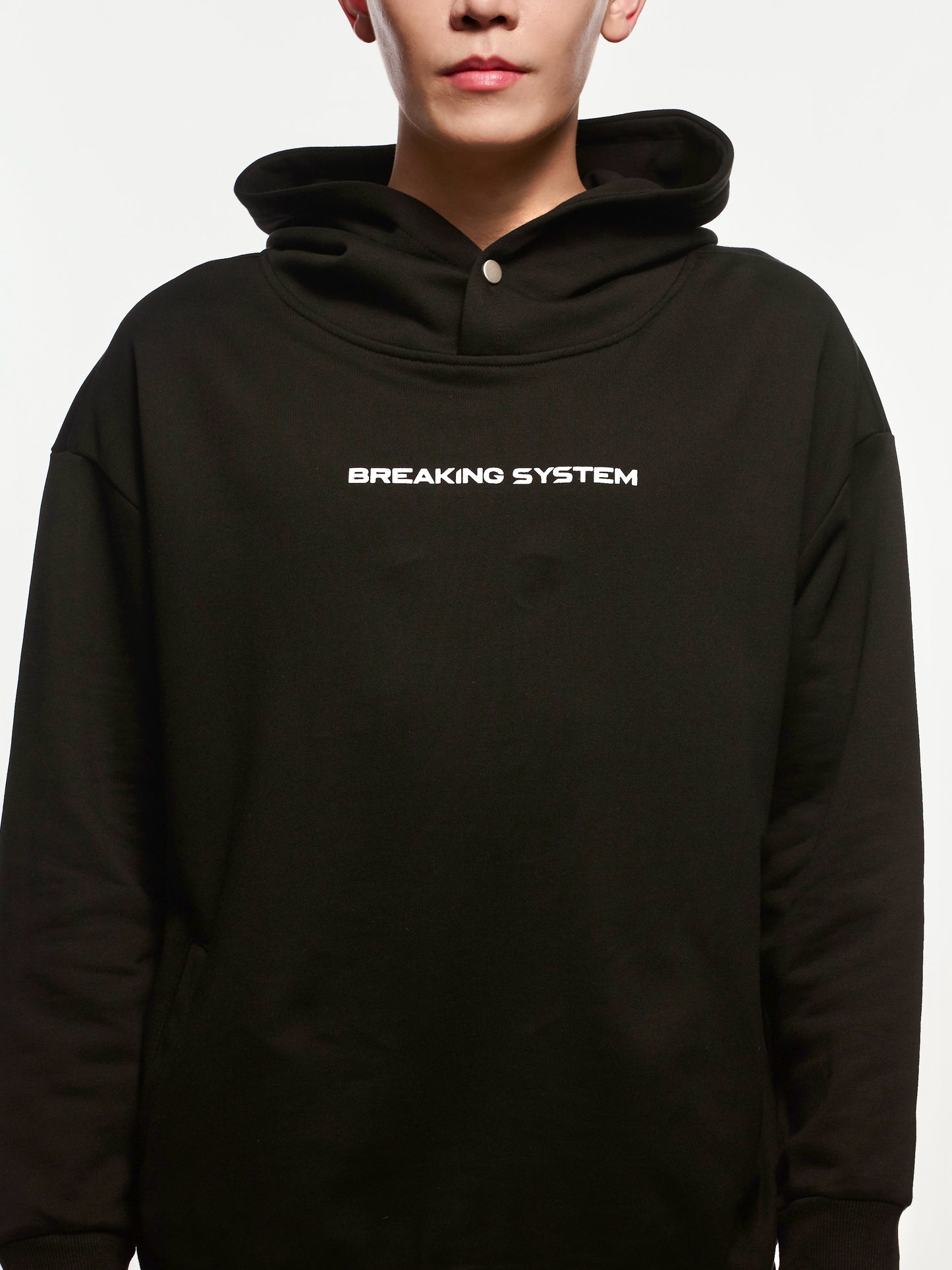 Breaking System Black Hoodie — Malaysia Streetwear — Premium Hoodie