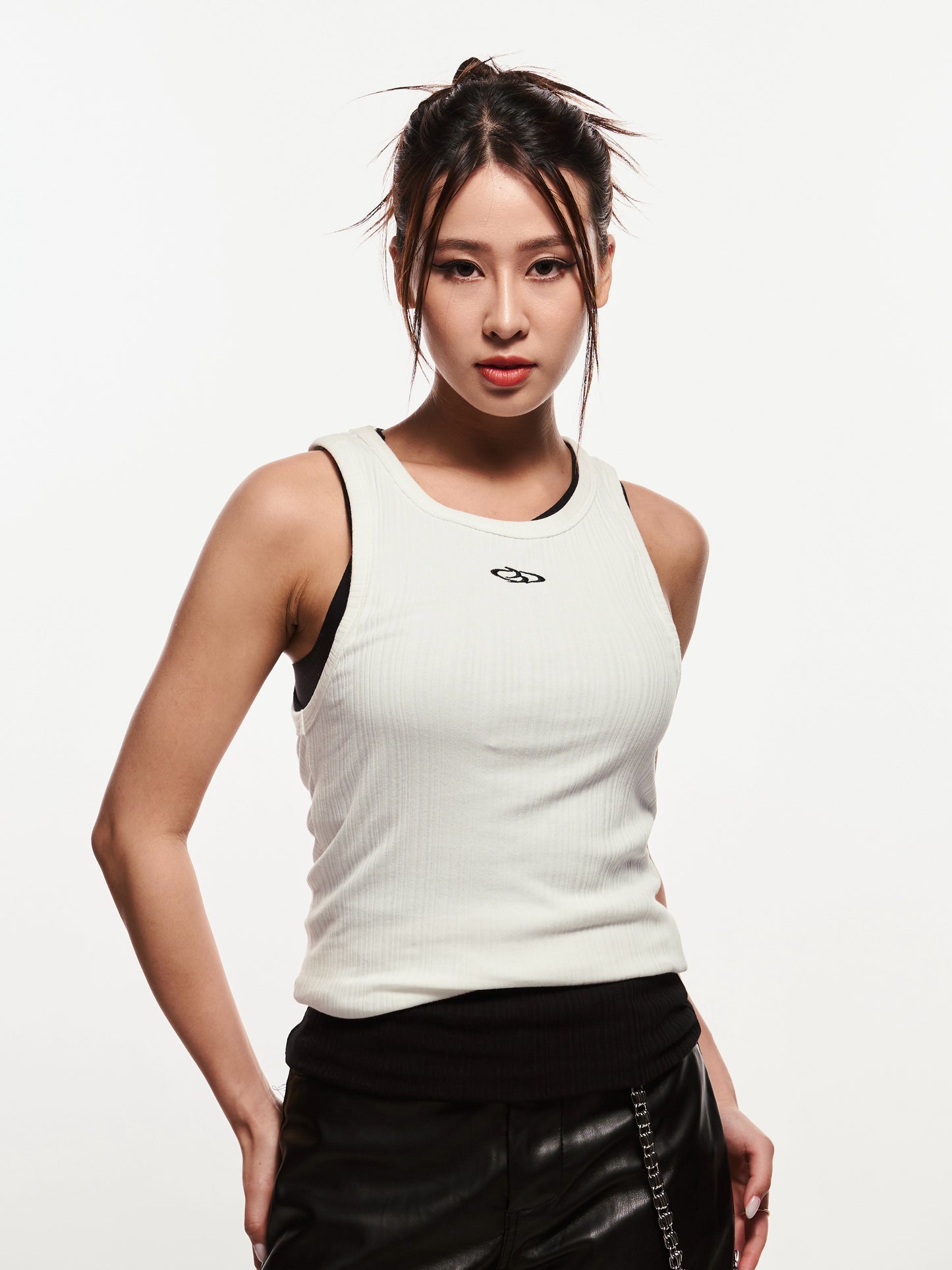 Breaking System Black Tank Top -Malaysia Streetwear -Premium Top