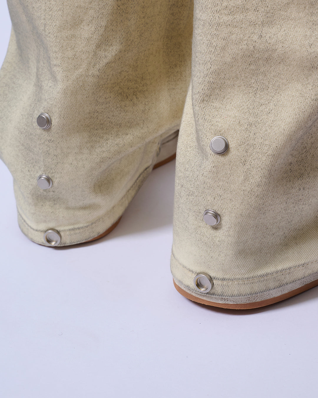 Breaking System East Logo Denim Pants