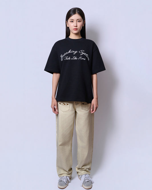 Breaking System Feels Like Home Black Tee