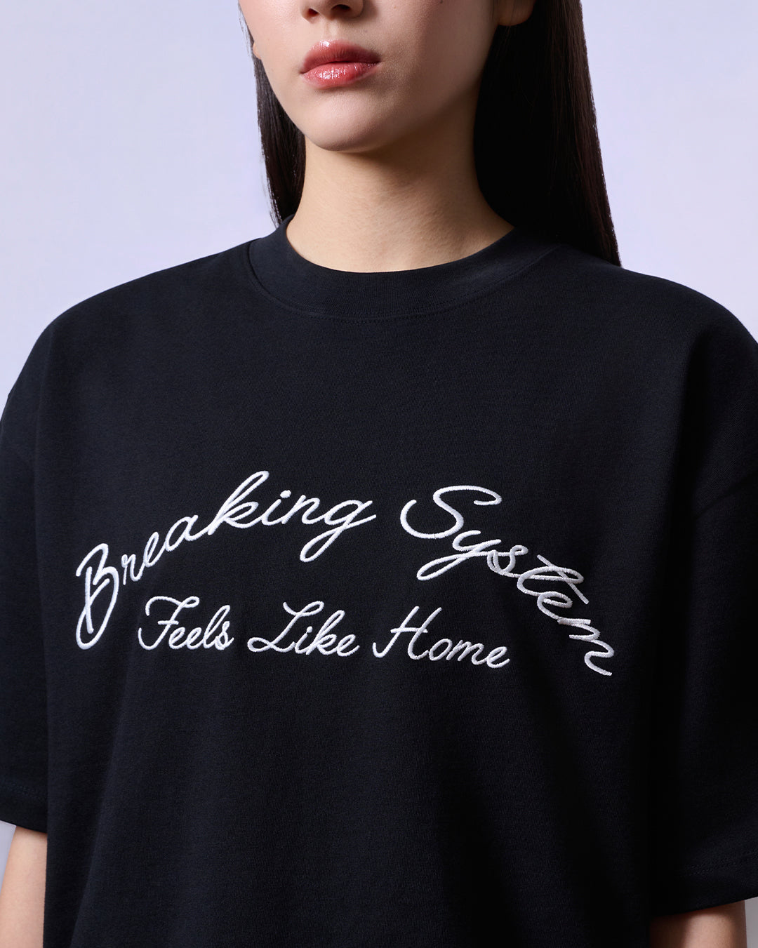 Breaking System Feels Like Home Black Tee