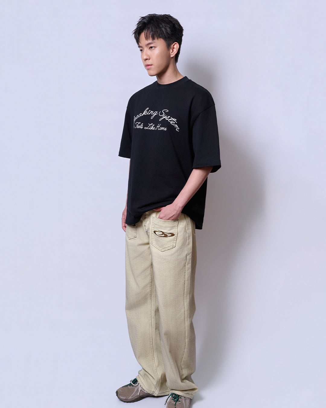 Breaking System Feels Like Home Black Tee