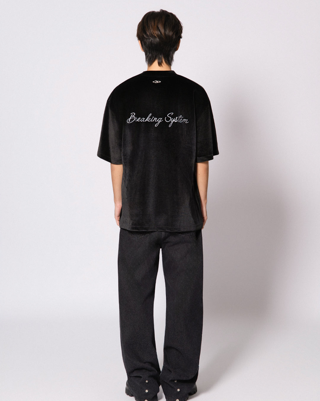 BREAKING SYSTEM NIGHT VELOUR TEE