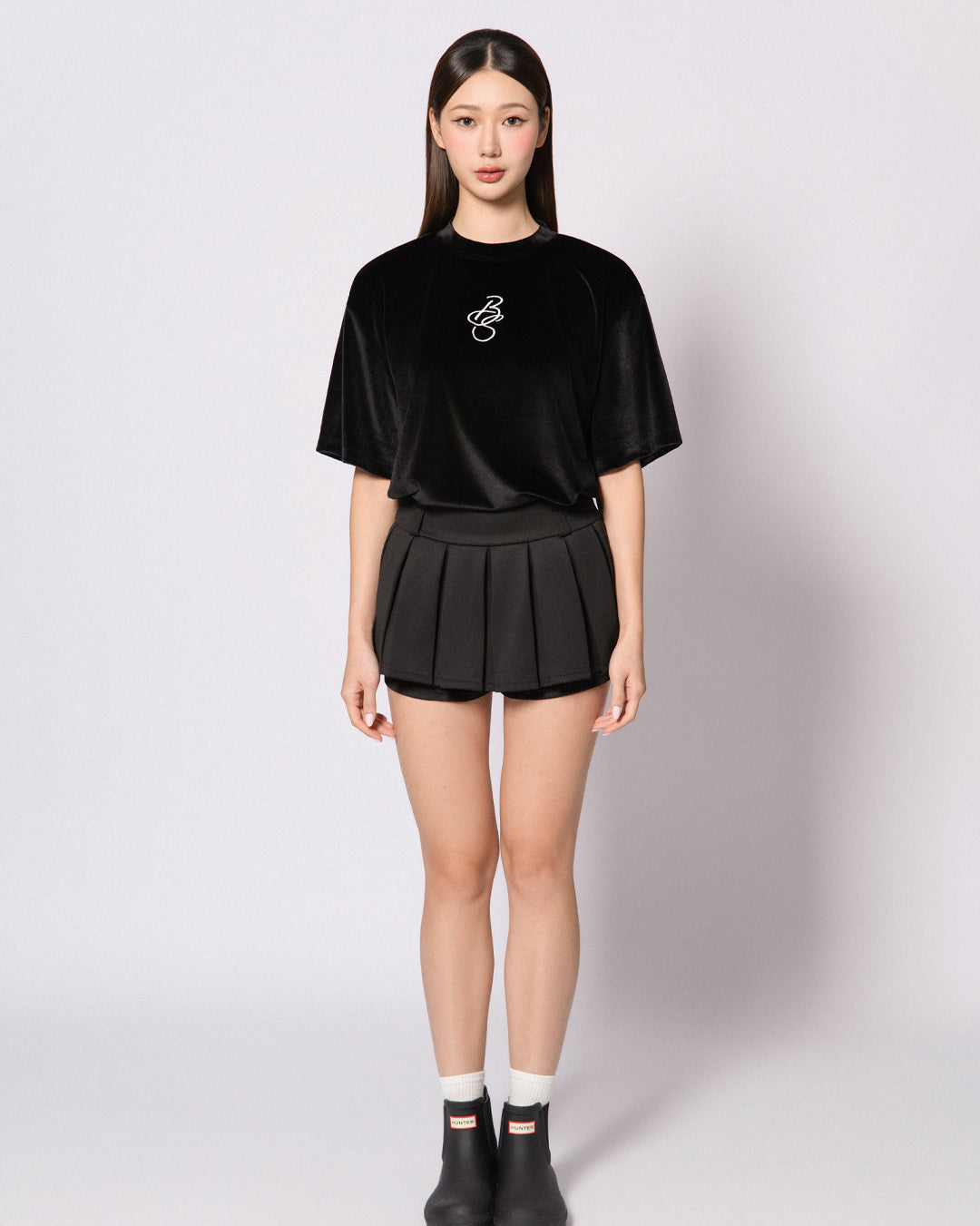 BREAKING SYSTEM NIGHT VELOUR TEE