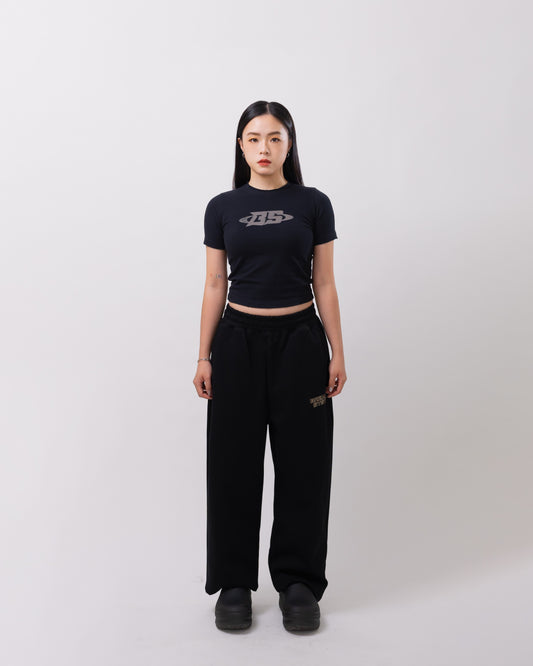 Shadow Black Baby Tee