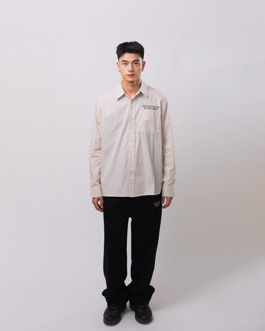 Yellow Stripe Long Sleeve Shirt