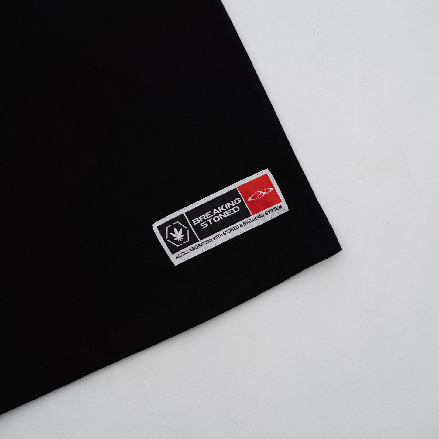 Breaking Stoned | BS Logo Oversized Tshirt Black