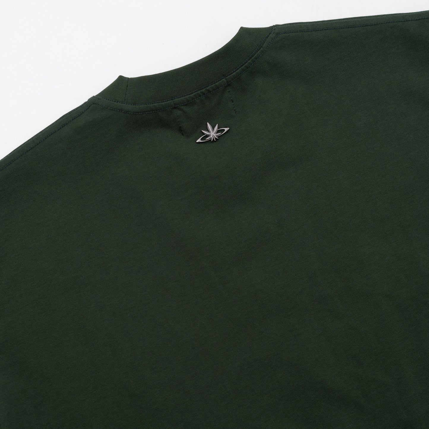 Breaking Stoned | College Oversized Tshirts Green