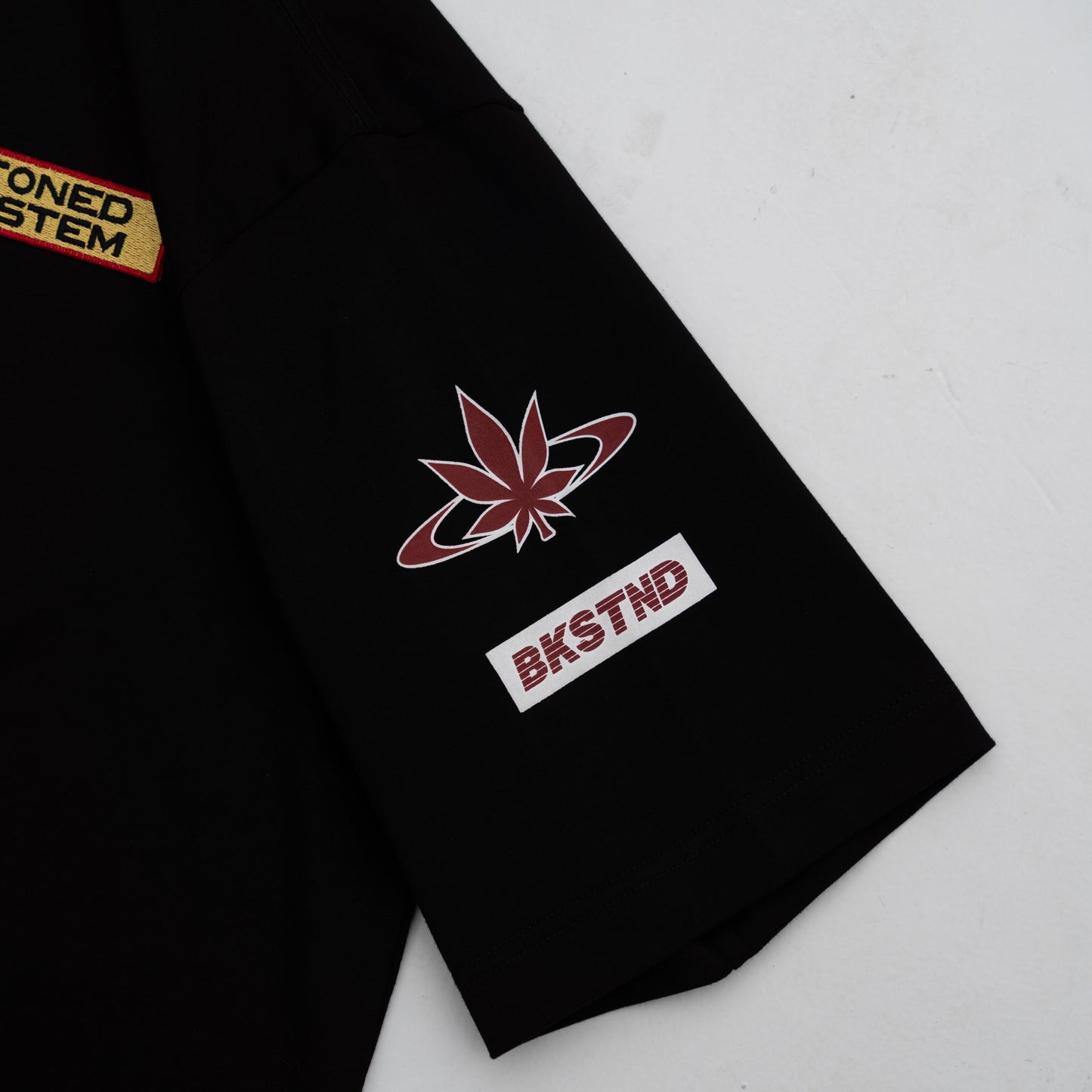 Breaking Stoned | Motorsport Oversized Tshirts Black