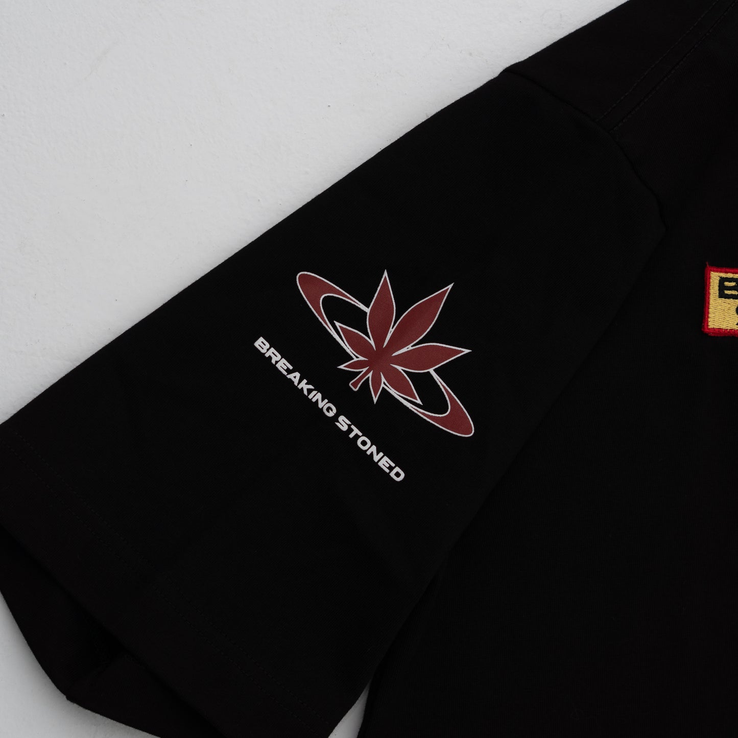 Breaking Stoned | Motorsport Oversized Tshirts Black