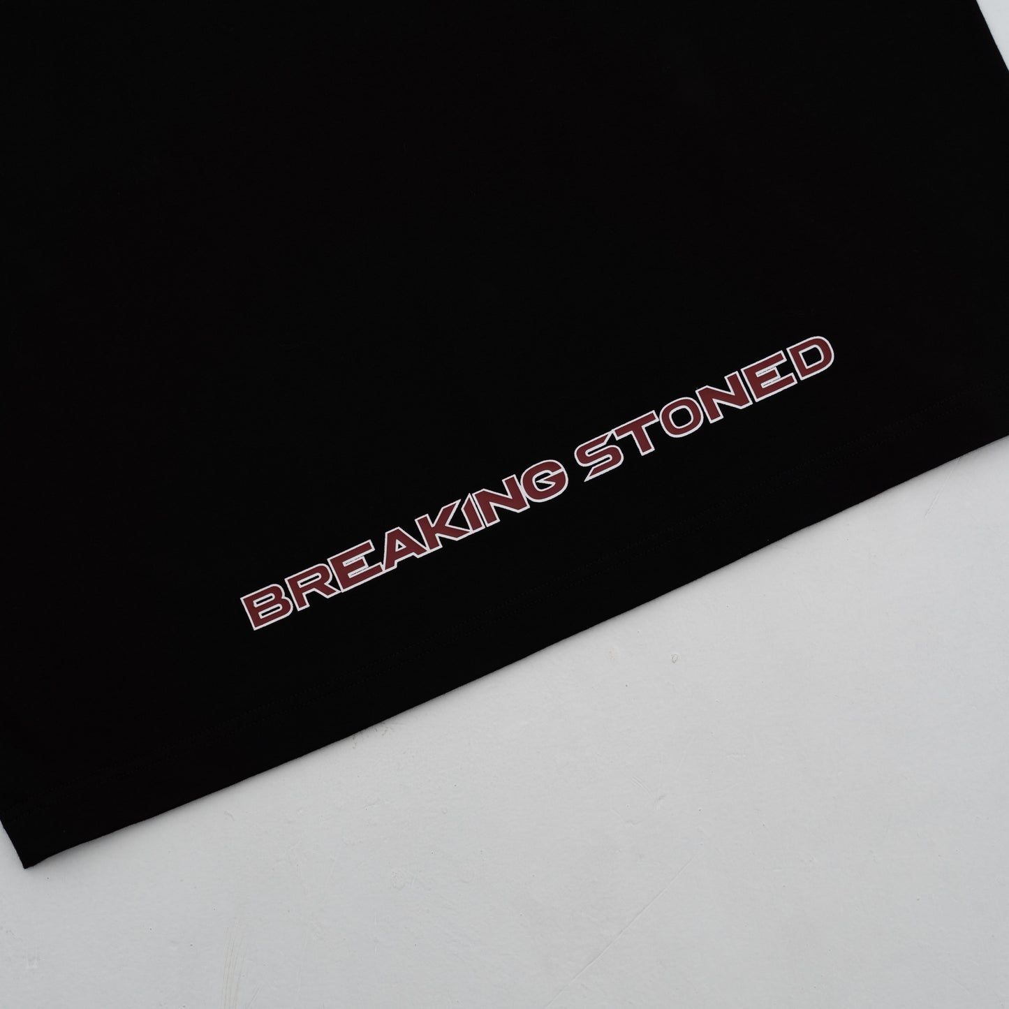 Breaking Stoned | Motorsport Oversized Tshirts Black