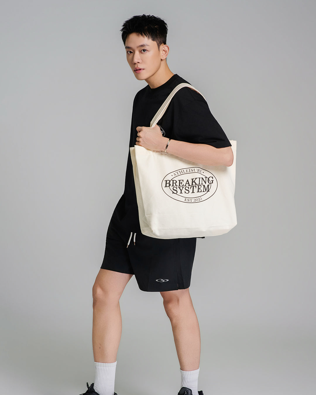 Breaking System Ecru Tote Bag