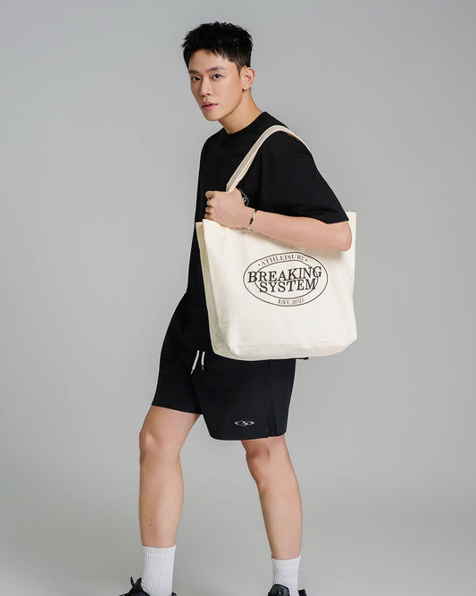 Breaking System Ecru Tote Bag