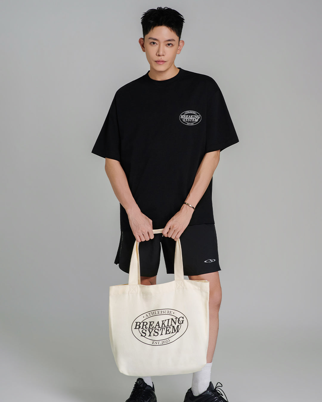 Breaking System Ecru Tote Bag