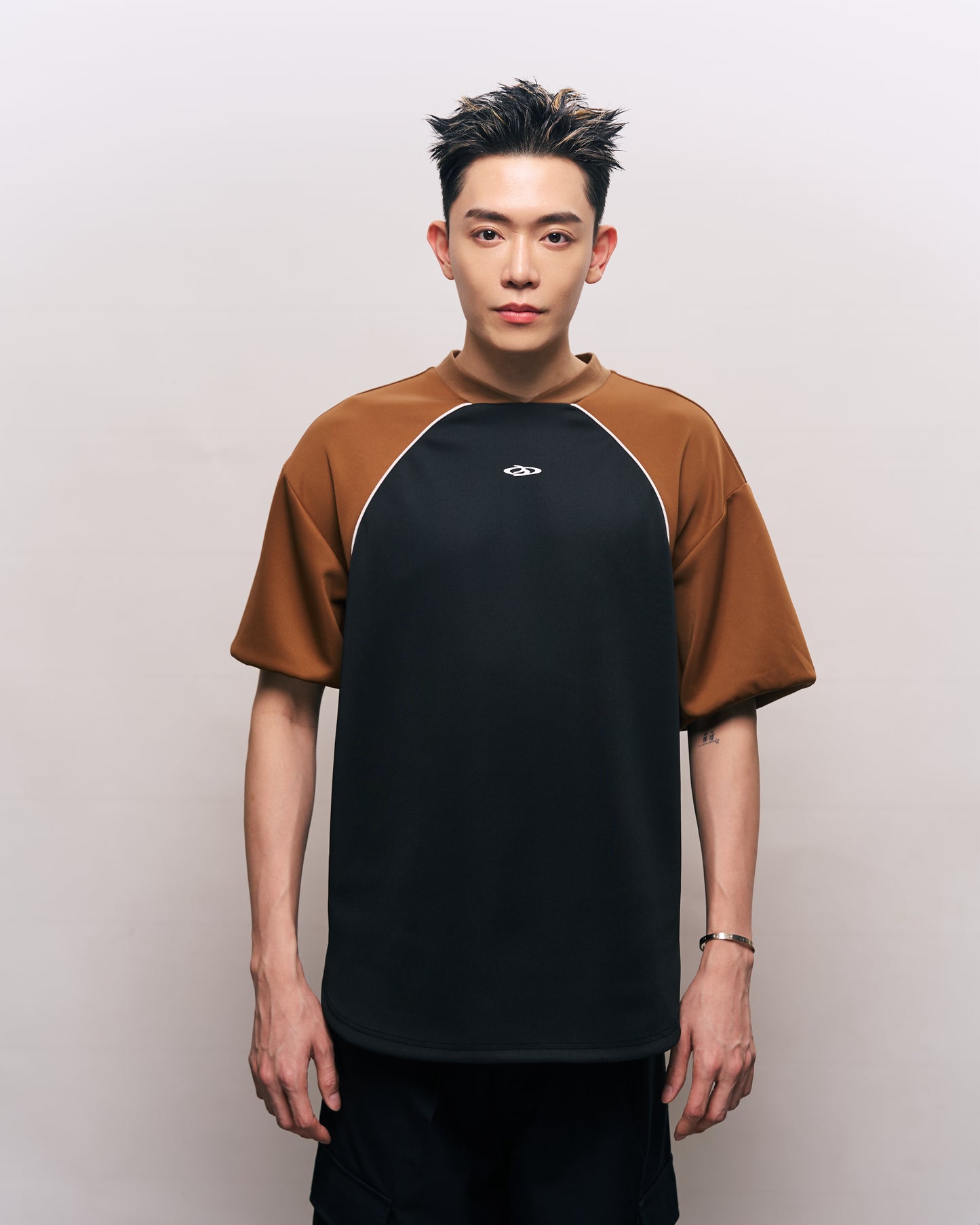 BREAKING SYSTEM TWO TONED JERSEY