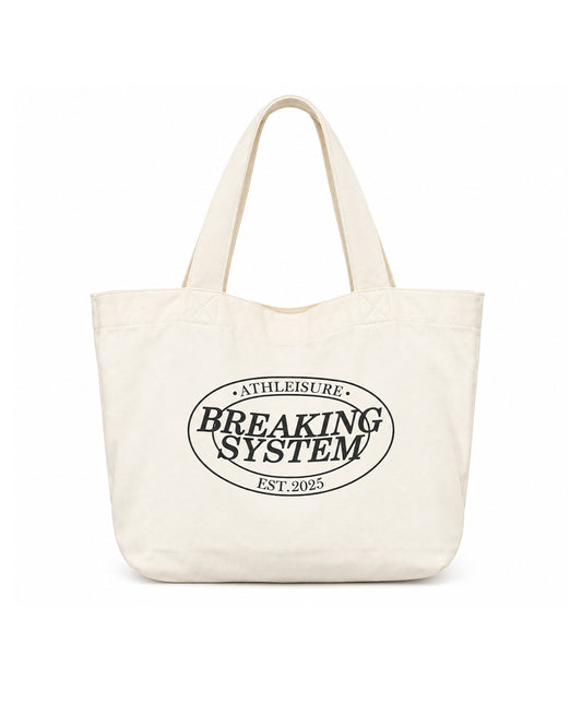 Breaking System Ecru Tote Bag