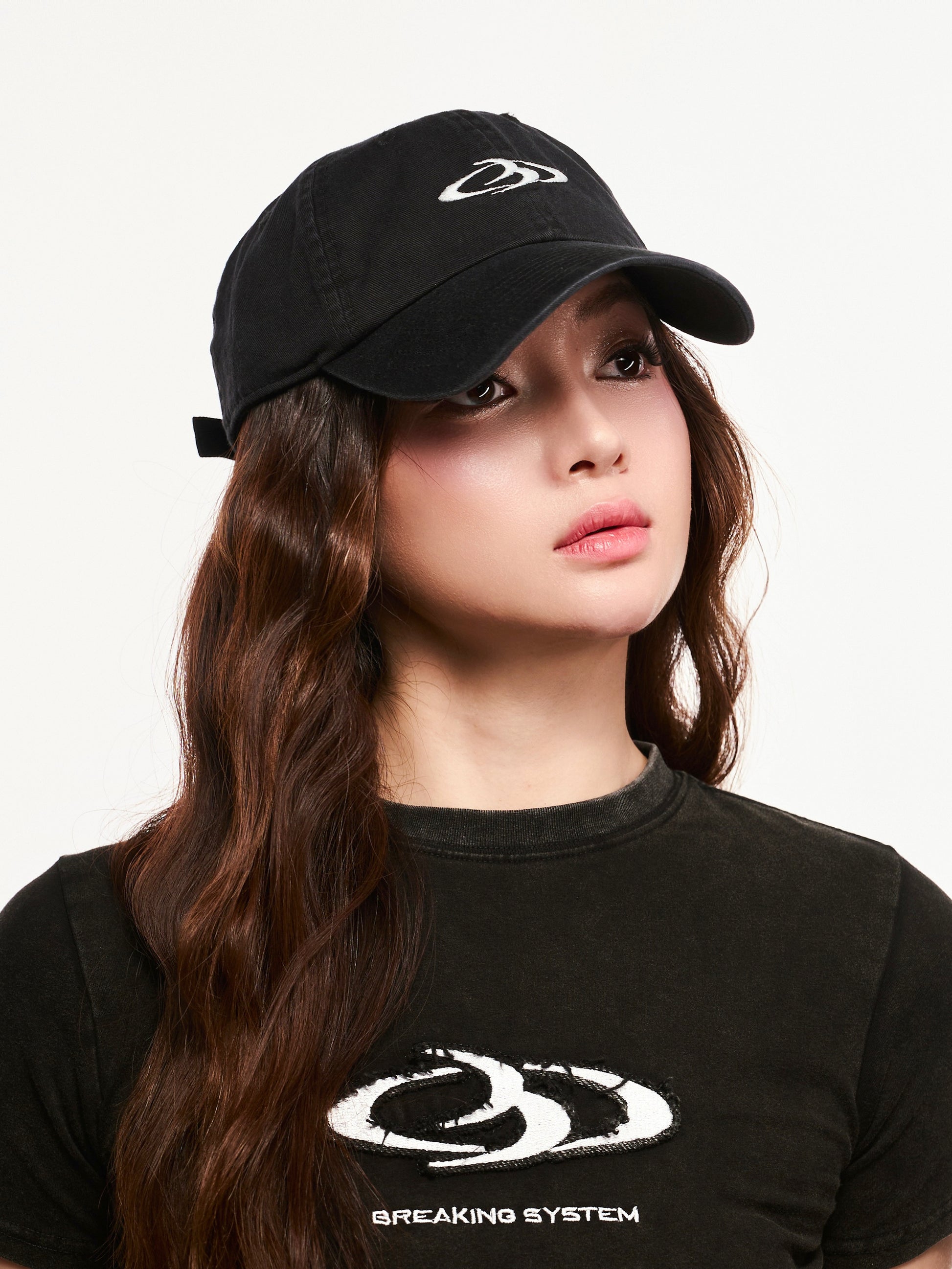 Breaking System Black Cap -Malaysia Streetwear-Adjustable Unisex Cap